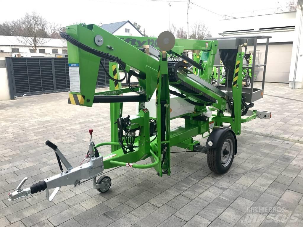 Niftylift 120TE 트레일러 탑재 고소작업대