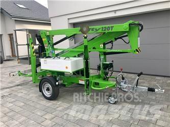 Niftylift 120TE 트레일러 탑재 고소작업대