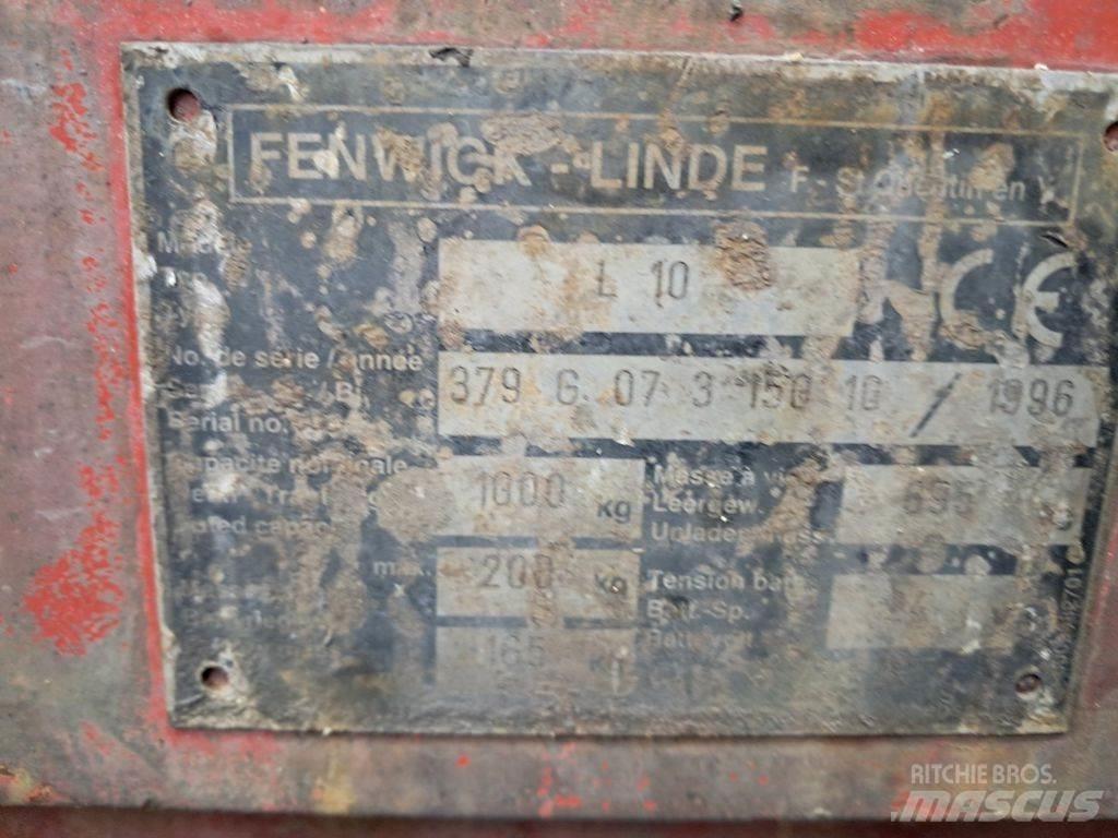 Linde L10 포크리프트