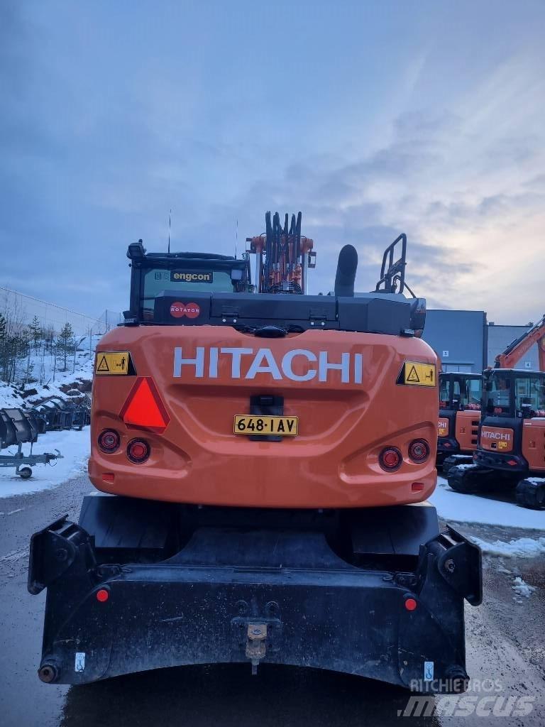 Hitachi ZX155W-7 2P  휠 굴삭기