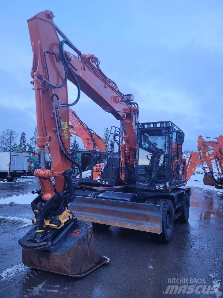 Hitachi ZX155W-7 2P  휠 굴삭기