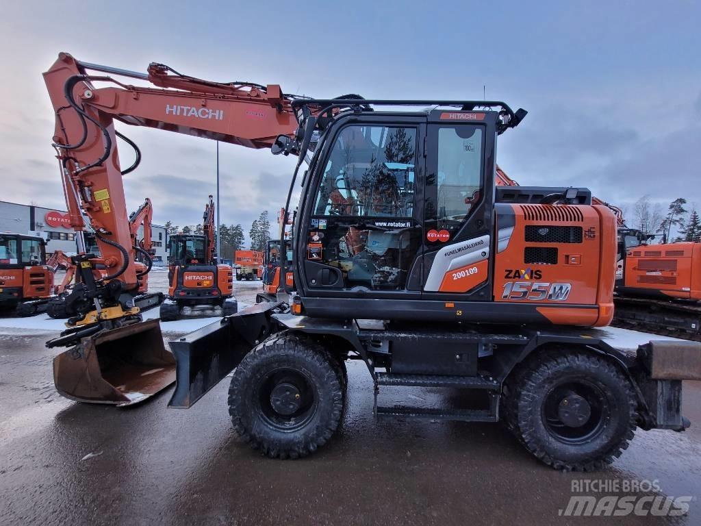 Hitachi ZX155W-7 2P  휠 굴삭기