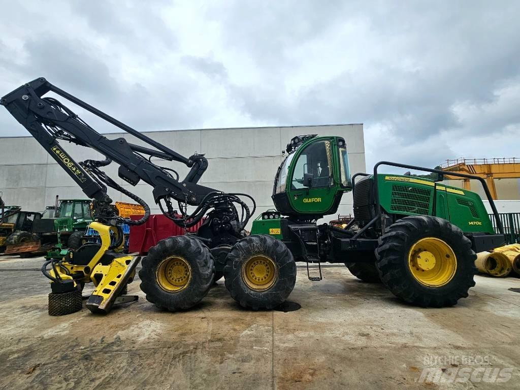 John Deere 1470 E 원목 하베스터