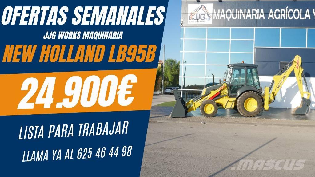 New Holland LB 95 B 백호로더