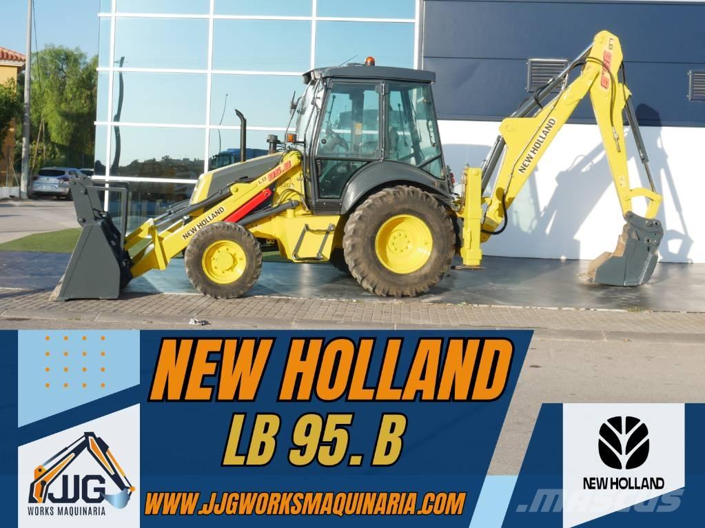 New Holland LB 95 B 백호로더