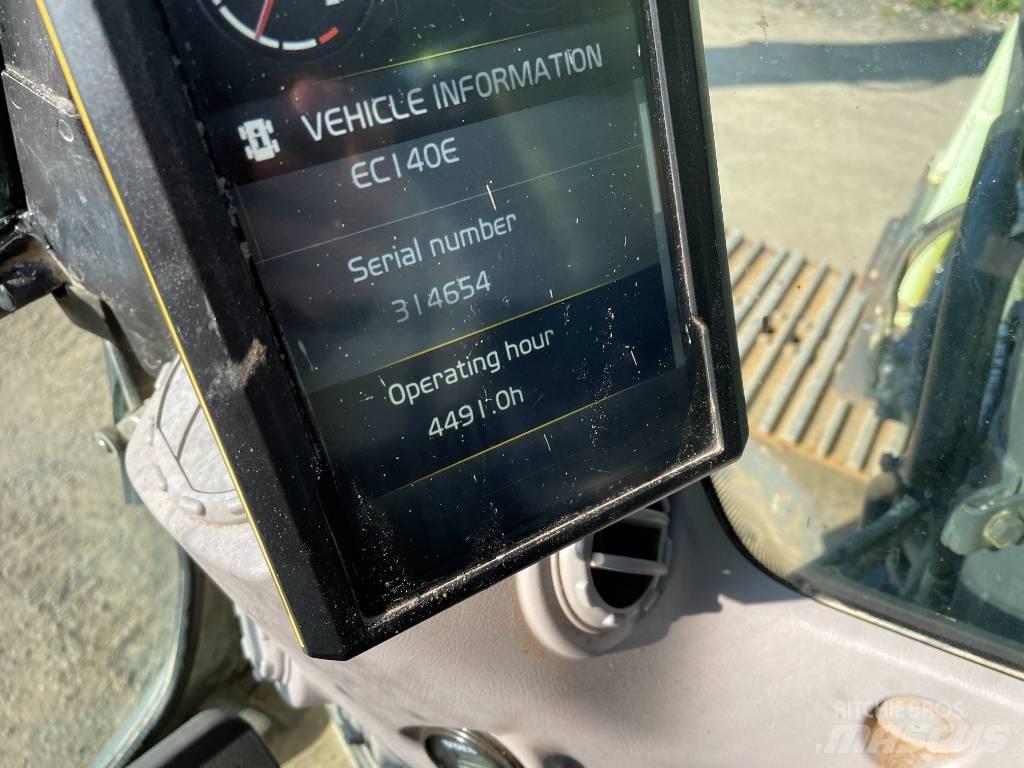 Volvo EC 140 EL 대형 굴삭기 29톤 이상
