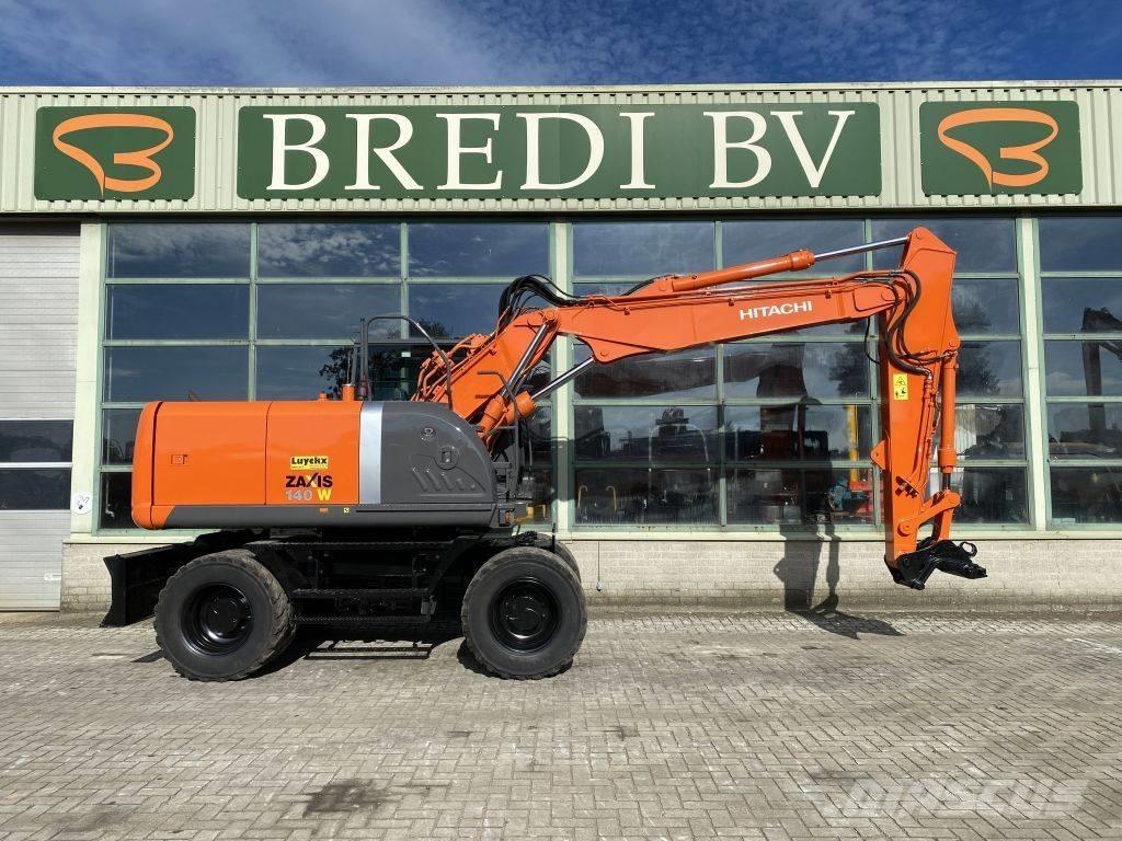 Hitachi ZX 140 W-3  휠 굴삭기