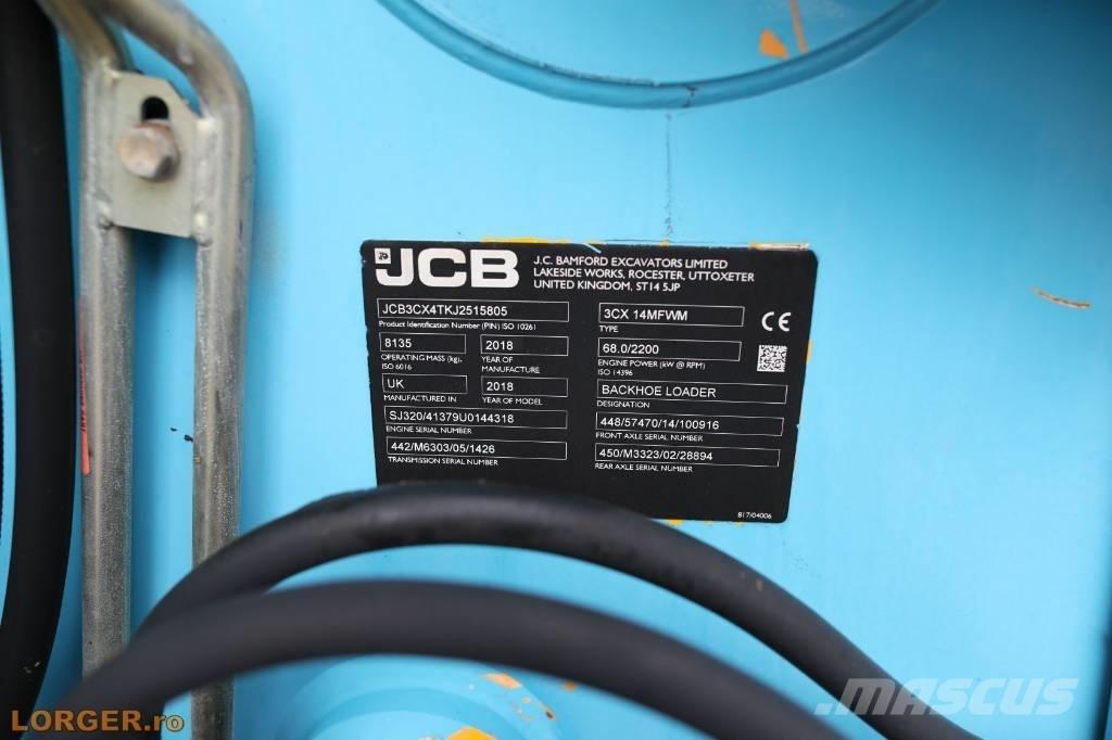 JCB 3 CX 14 백호로더