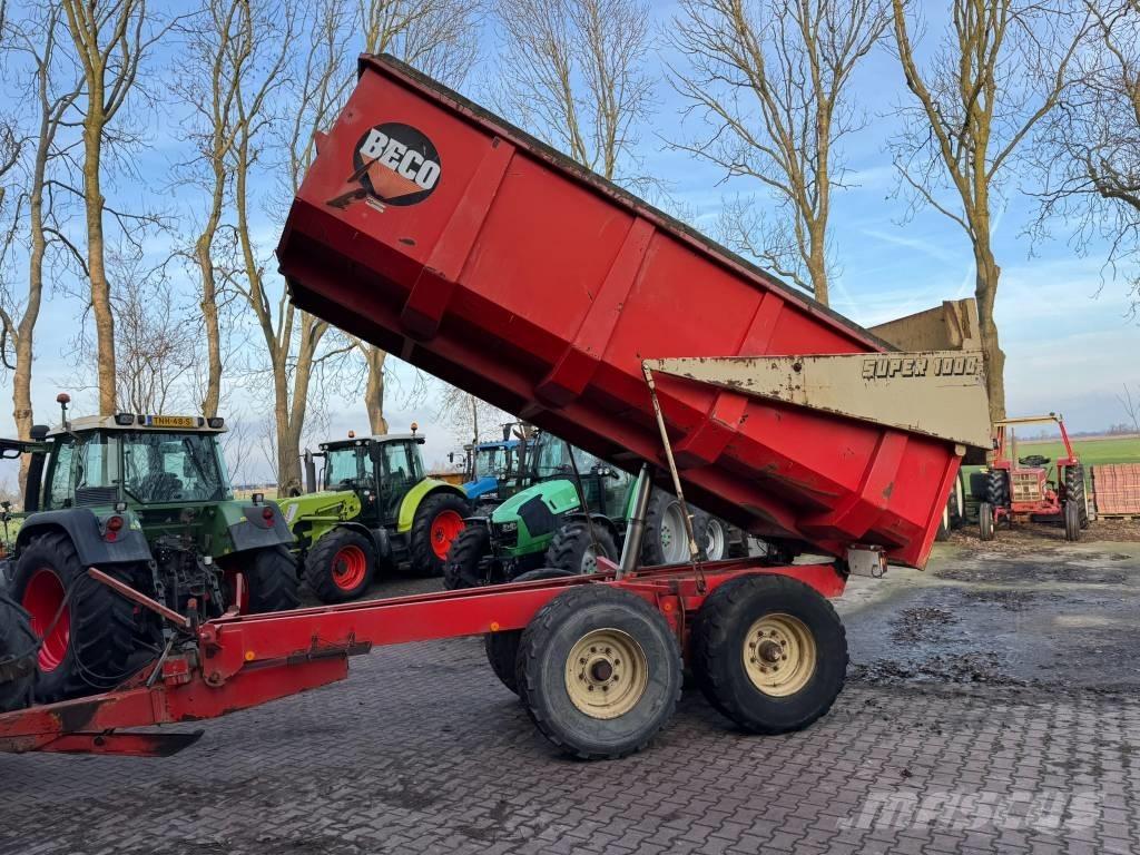 Beco Super 1000 티퍼 트레일러