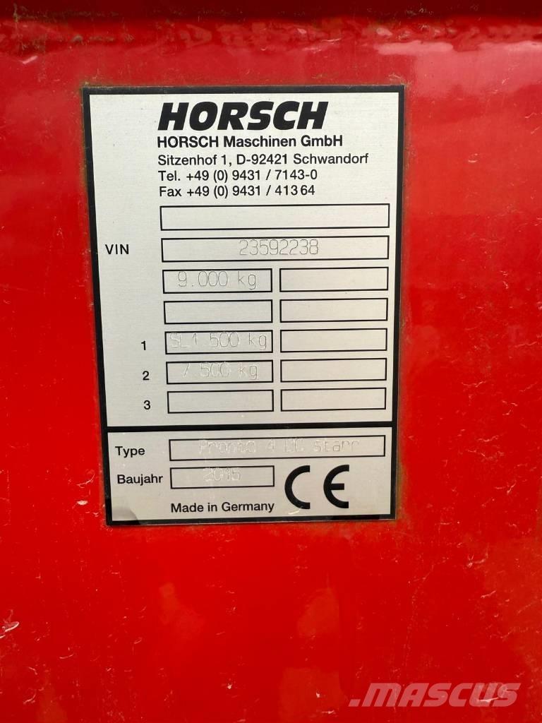 Horsch Pronto 4 DC 드릴