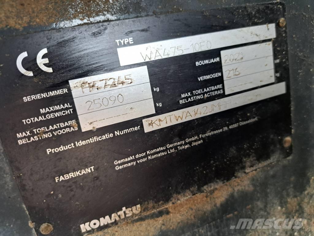 Komatsu WA475-10E0  휠로우더