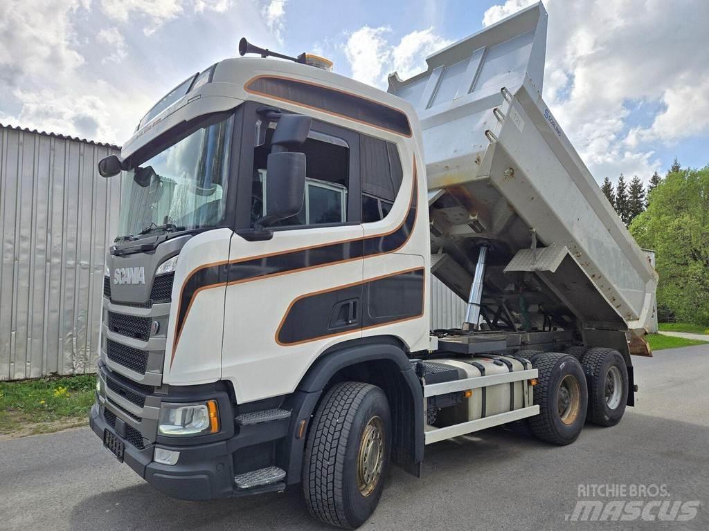 Scania R500 6X4 덤프 트럭