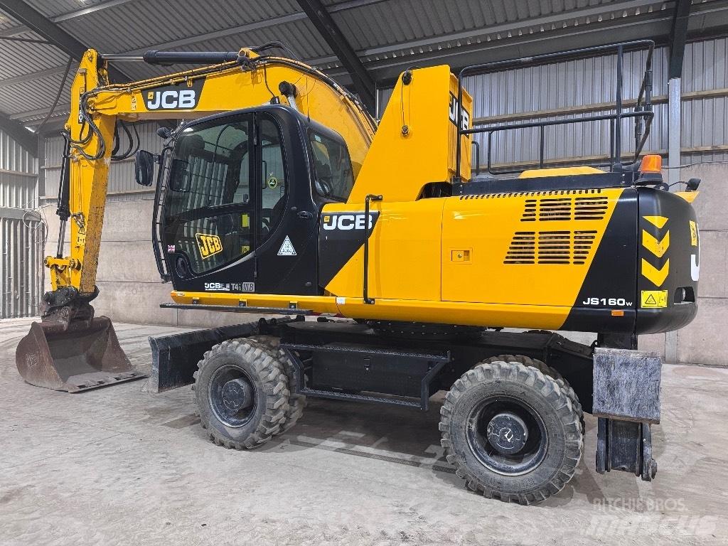 JCB JS 160 W 폐기물/산업 처리기