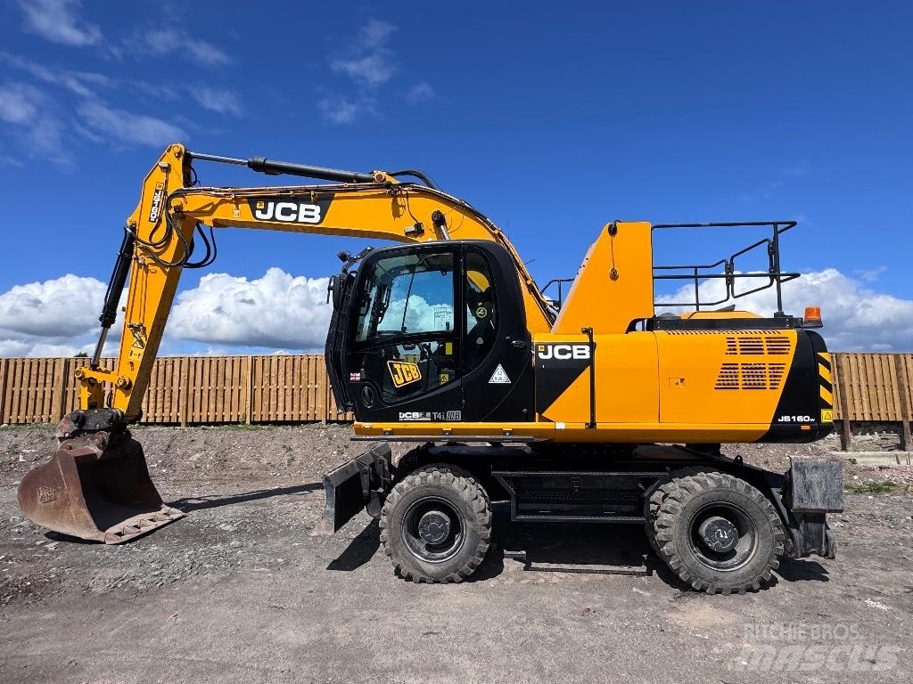 JCB JS 160 W 폐기물/산업 처리기