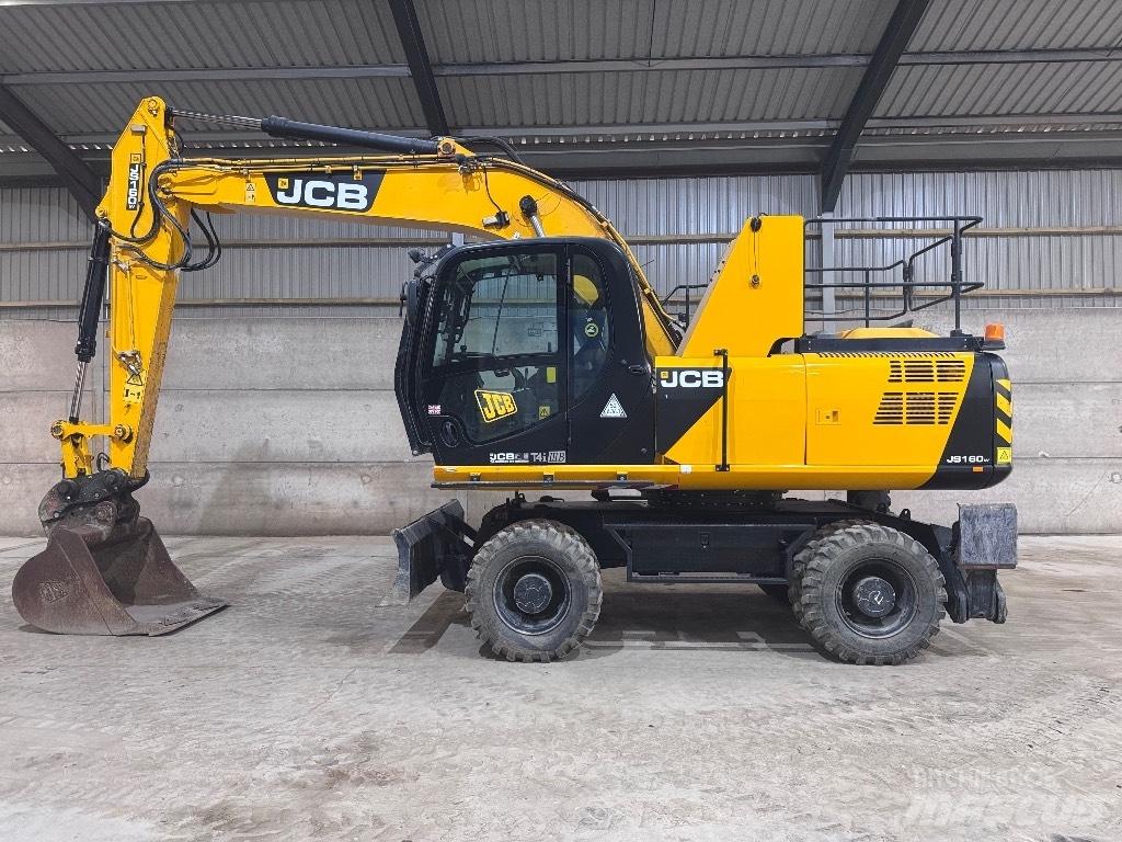 JCB JS 160 W 폐기물/산업 처리기