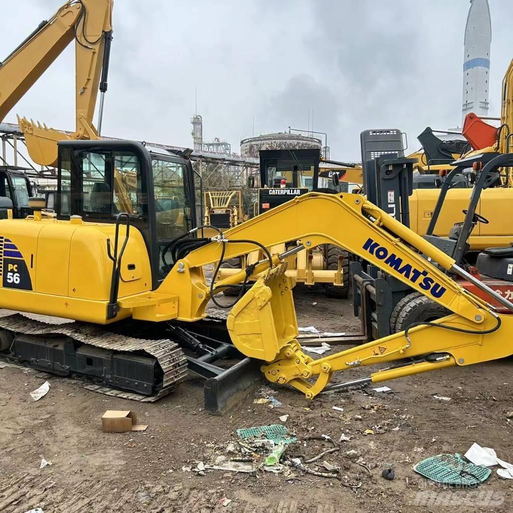 Komatsu PC 56-7 소형 굴삭기 7톤 미만