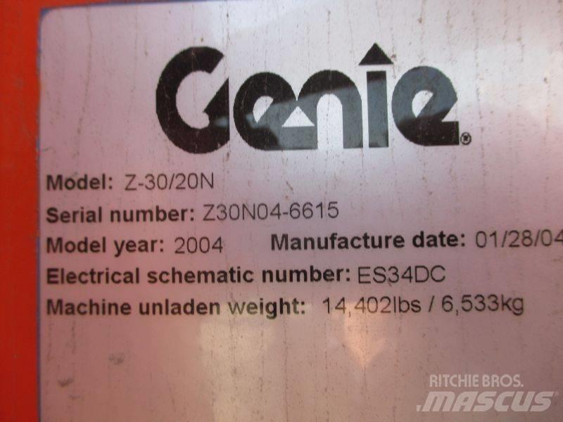 Genie Z 30/20 N 관절형 전동이동 리프트