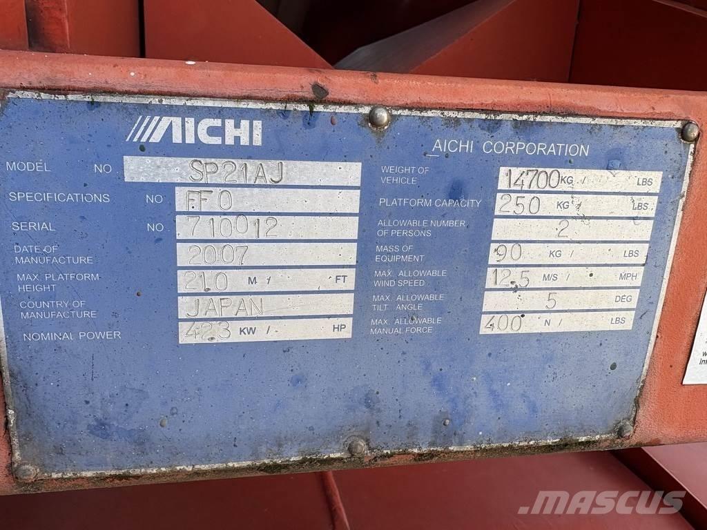 Aichi Sp21aj 견인식 전동이동 리프트