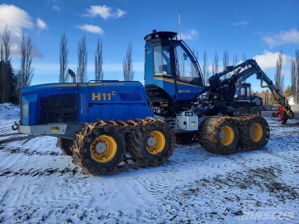 Rottne H11C 원목 하베스터
