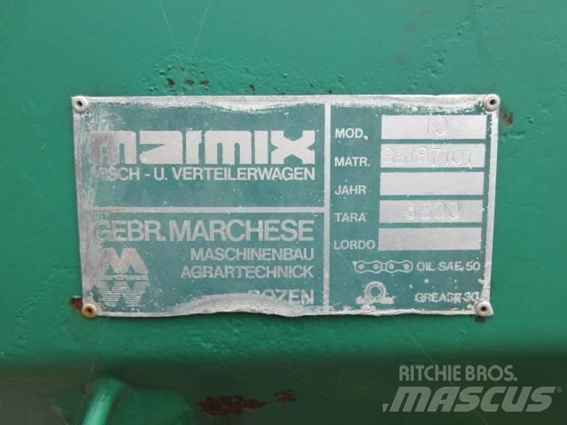 Marmix silo 사료 공급기