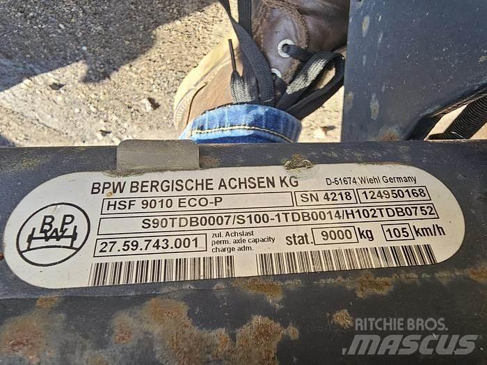 BPW HSF 9010 ECO P 차축