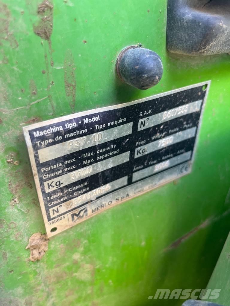 Merlo P 37.10 농업용 텔레 핸들러