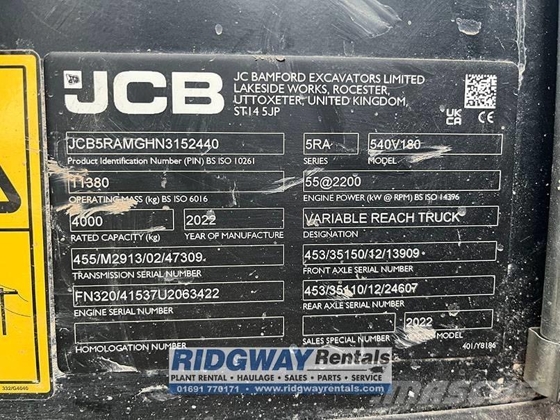 JCB 540-180 텔러 핸들러