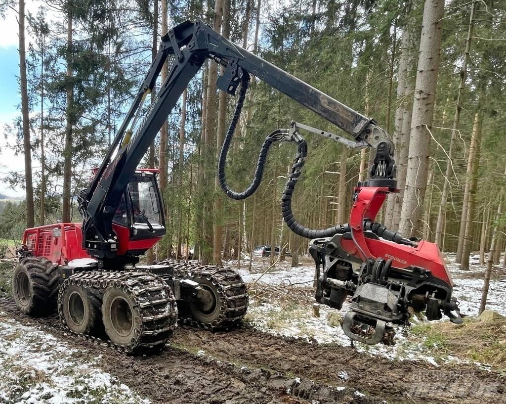 Komatsu 911.5 원목 하베스터