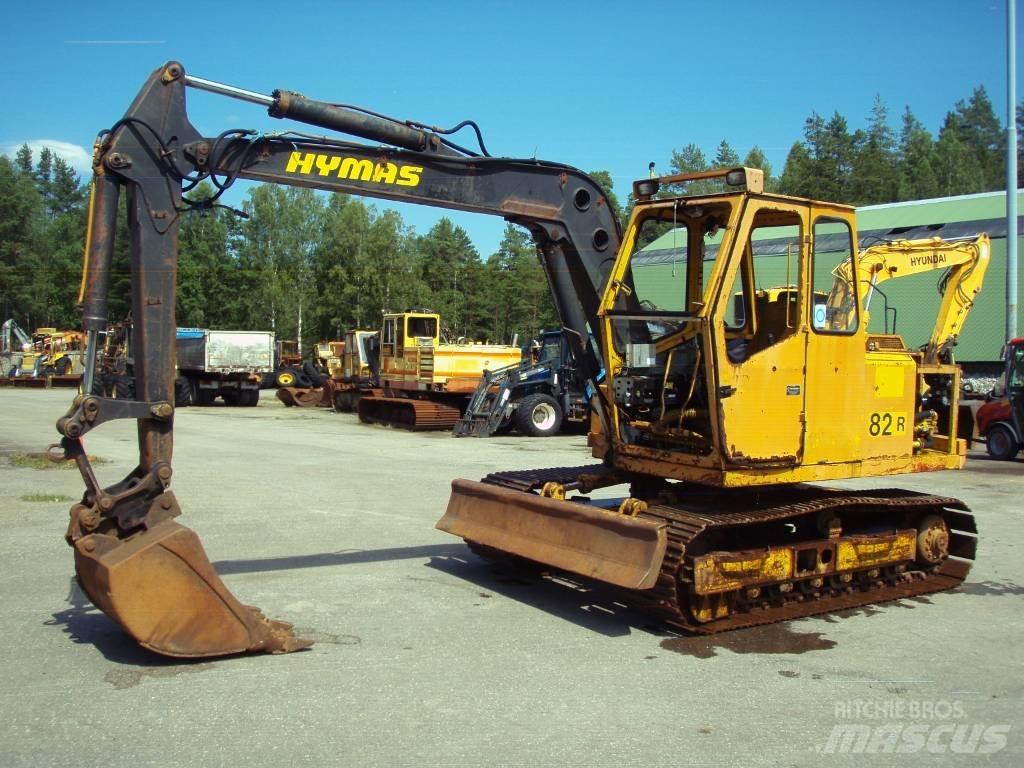 Hymas 82 R 중형굴삭기 7톤-28톤