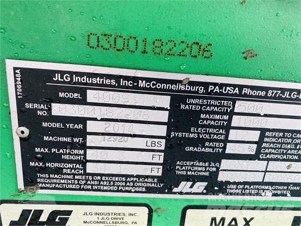 JLG 400 S 견인식 전동이동 리프트