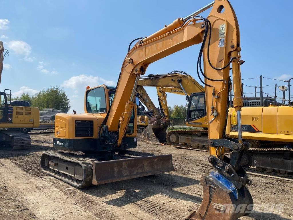 Hyundai R 80 CR-9A 중형굴삭기 7톤-28톤