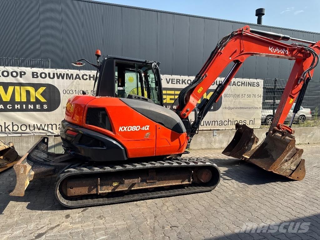 Kubota KX 80-4 중형굴삭기 7톤-28톤