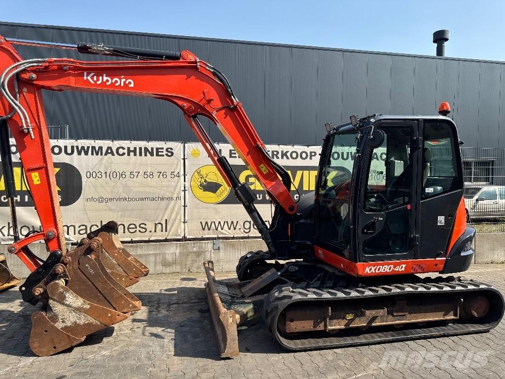 Kubota KX 80-4 중형굴삭기 7톤-28톤