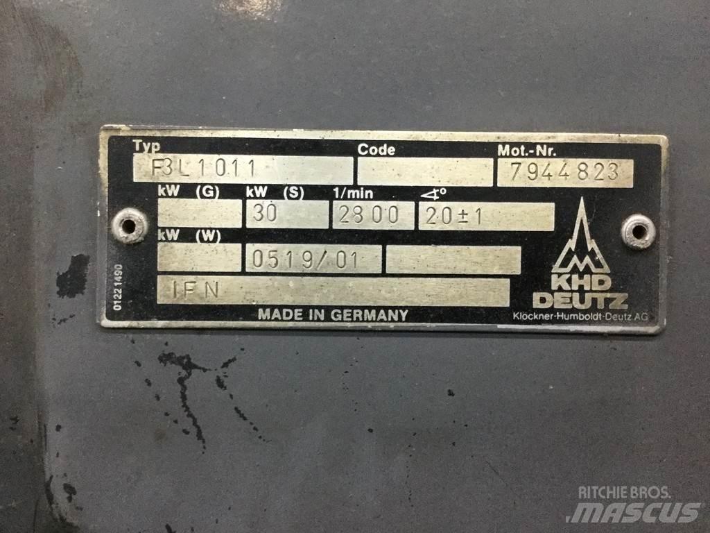 Deutz F3L1011 USED 엔진