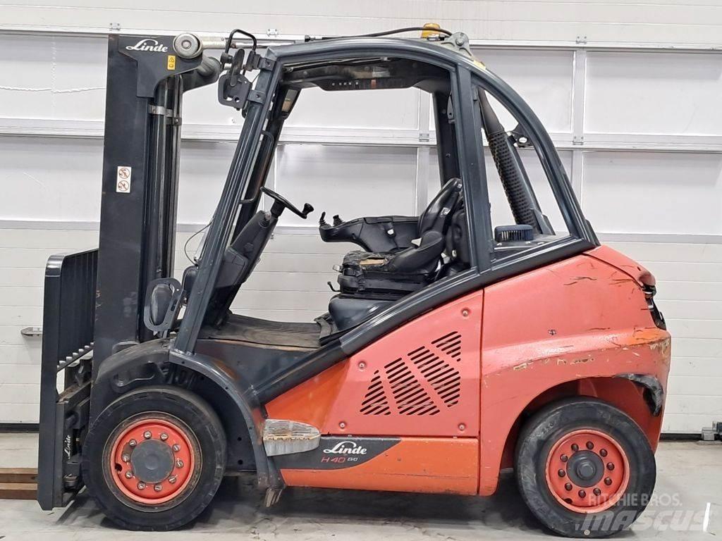 Linde H40D-02 디젤 지게차