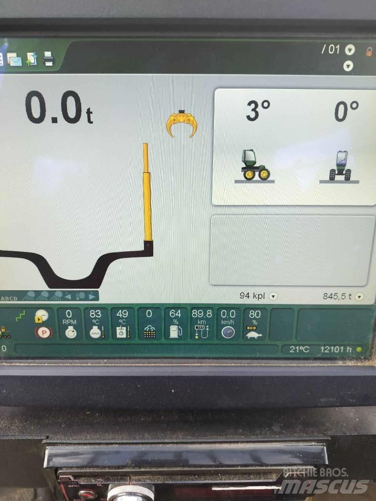 John Deere 1510 E 원목 포워더