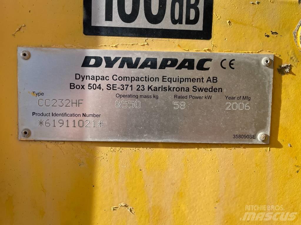 Dynapac CC 232 HF 트윈 드럼 롤러