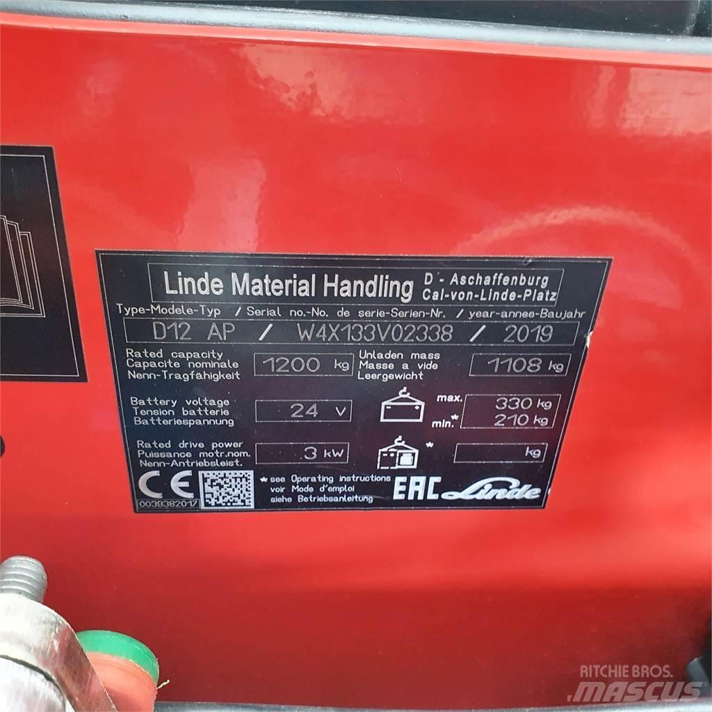 Linde D12AP 포크리프트