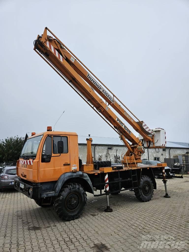 Star Man 944 트럭 탑재 고소작업대