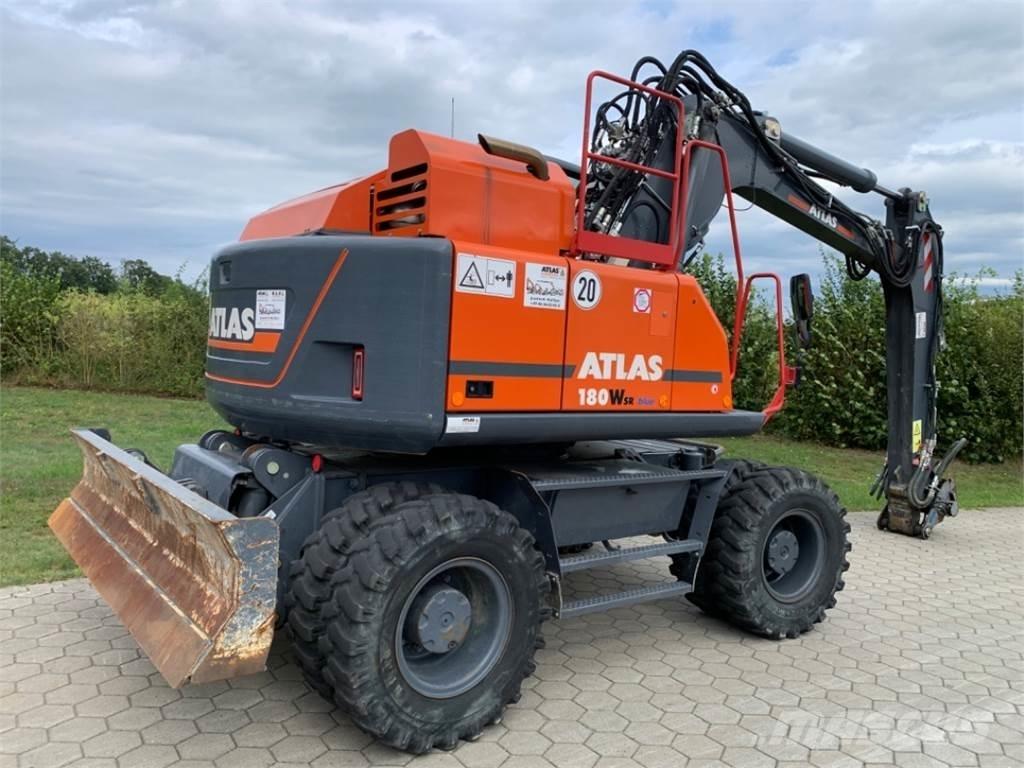 Atlas 180WSR-BLUE  휠 굴삭기