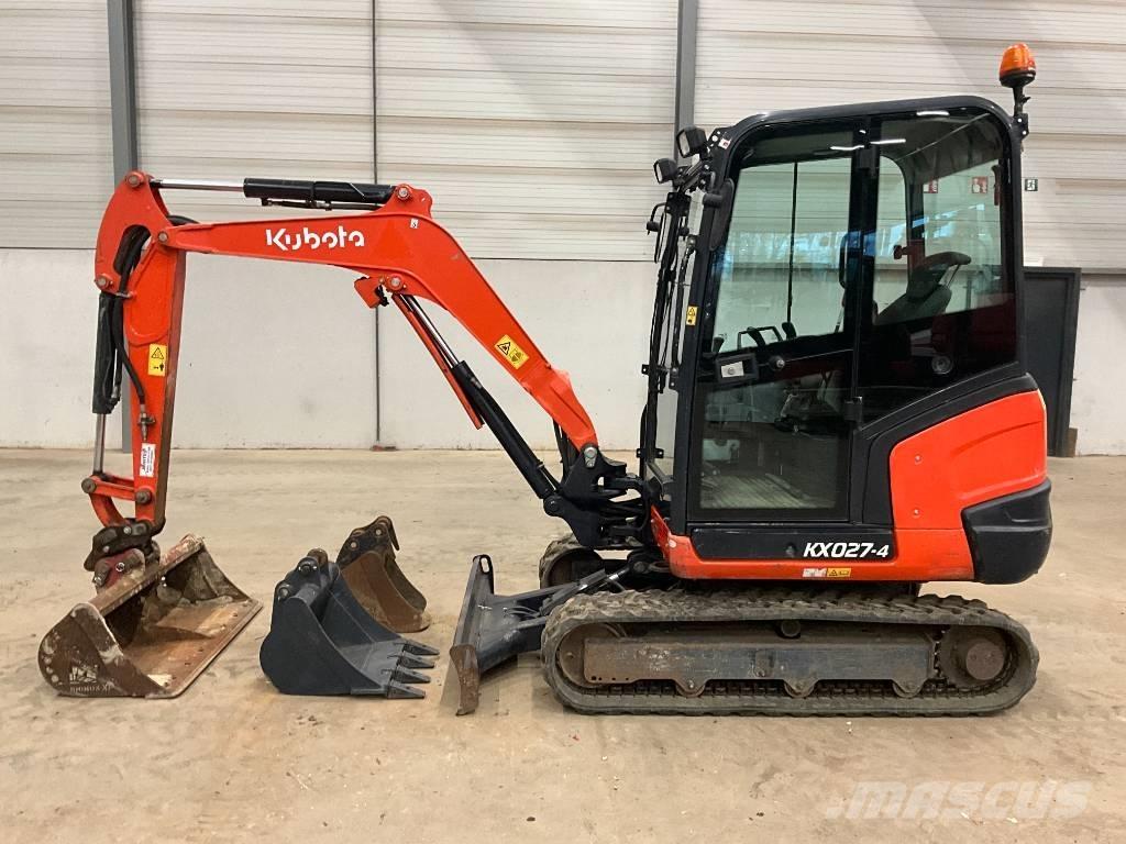 Kubota KX 027-4 소형 굴삭기 7톤 미만