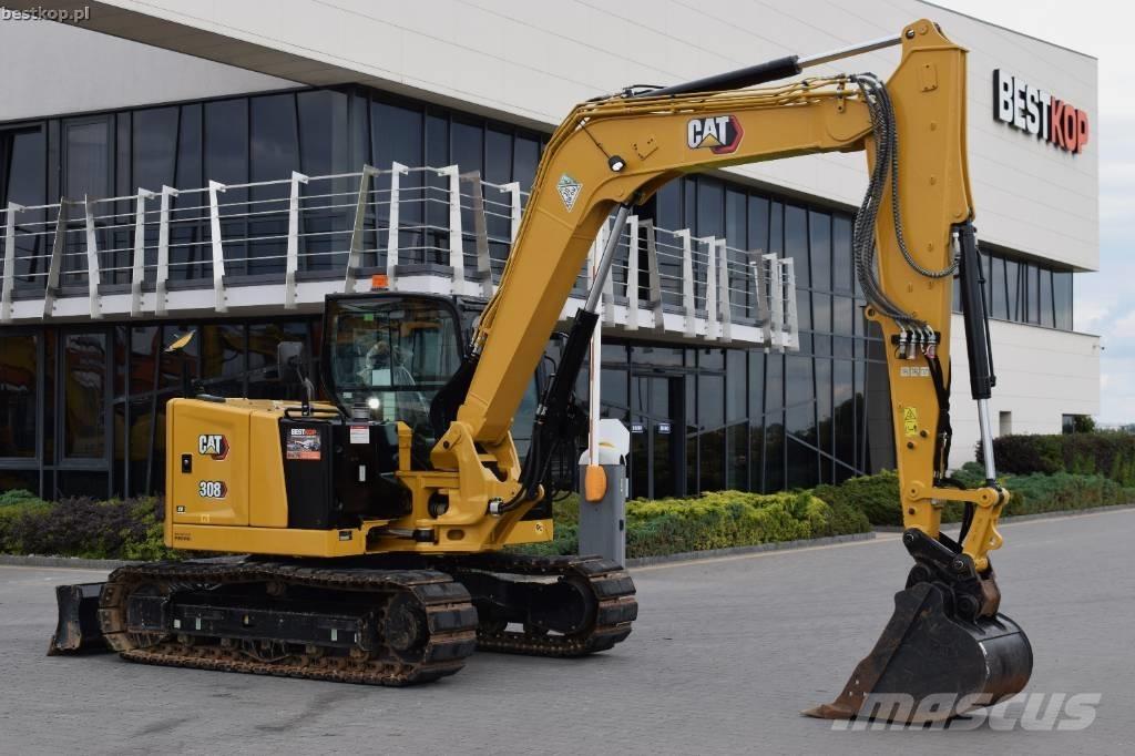 CAT 308 CR 소형 굴삭기 7톤 미만