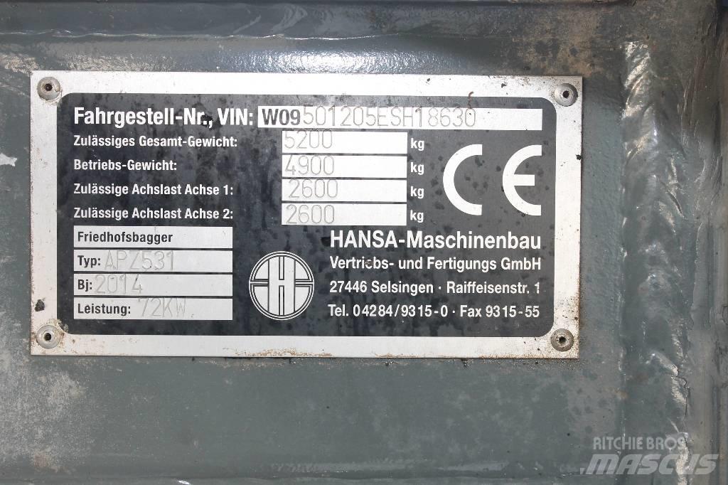 Hansa APZ 531  휠 굴삭기