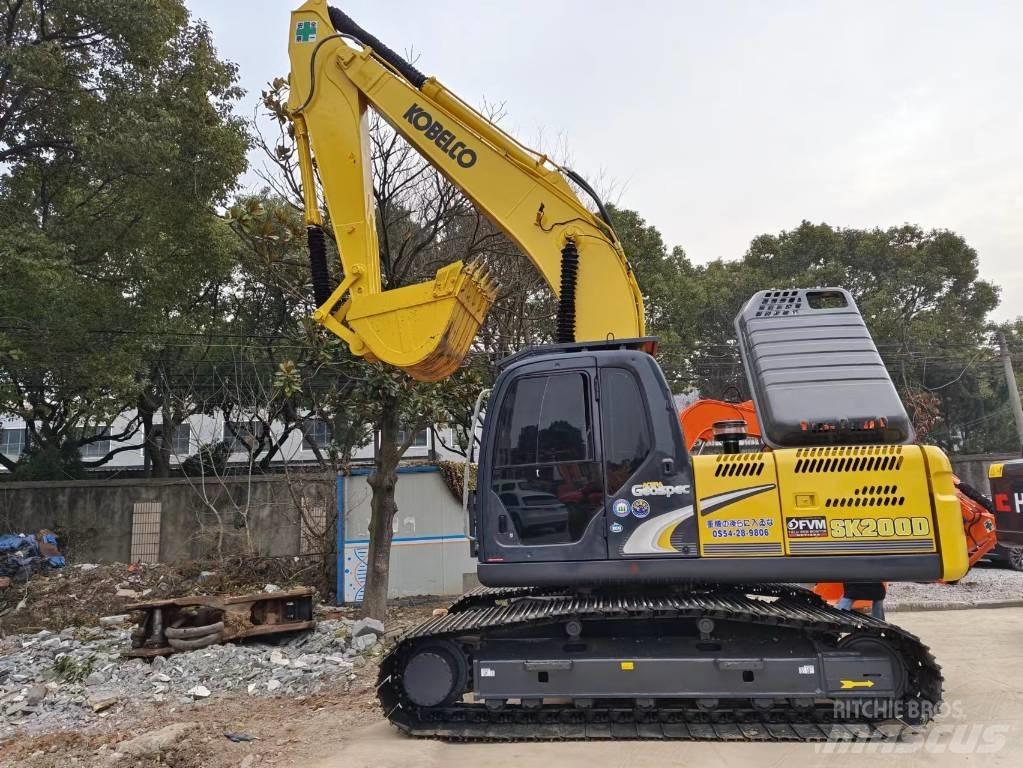 Kobelco SK200D 대형 굴삭기 29톤 이상