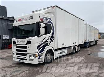 Scania R 500 6X2 탑차 트럭
