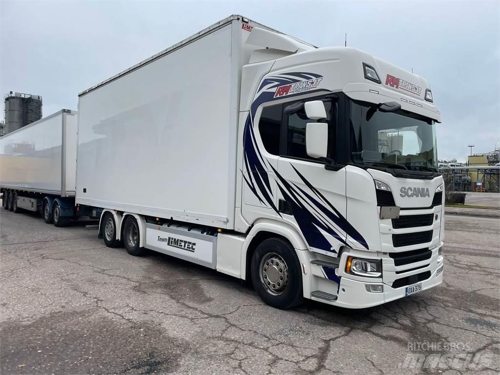 Scania R 500 6X2 탑차 트럭