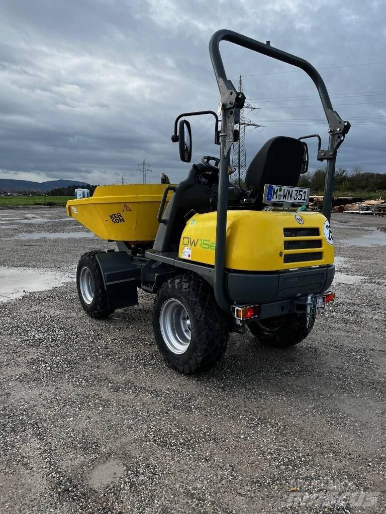 Wacker Neuson DW15e 건설현장 덤프트럭