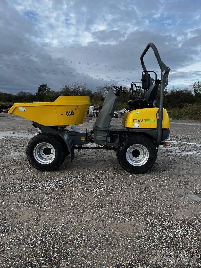 Wacker Neuson DW15e 건설현장 덤프트럭