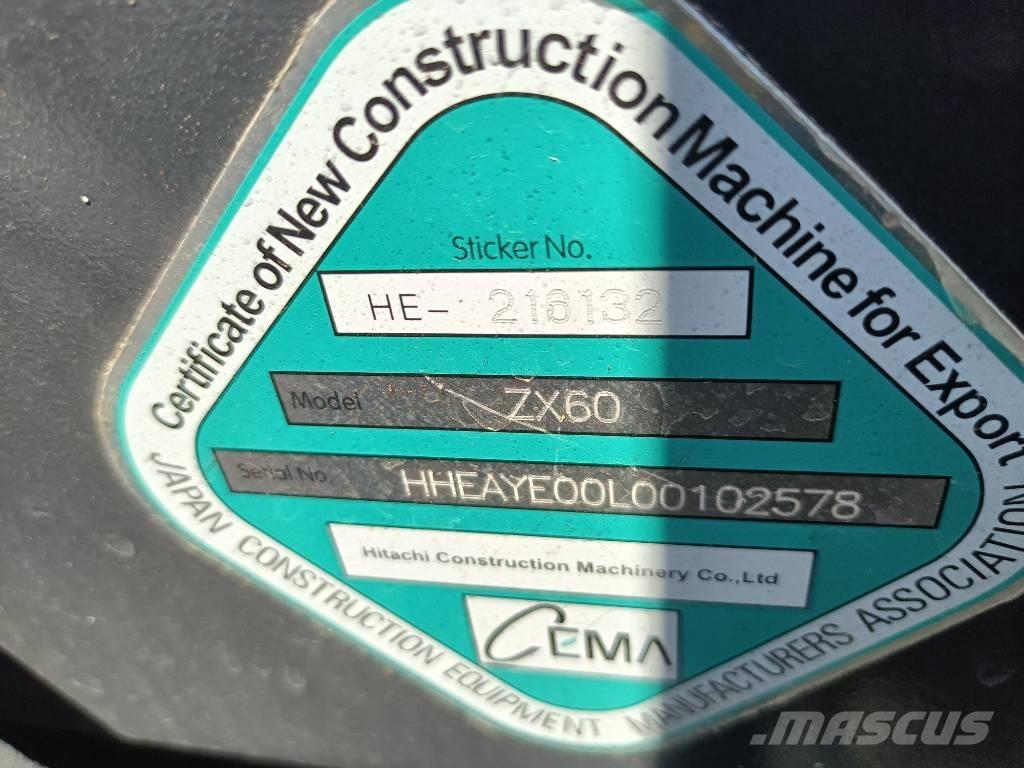 Hitachi 60 대형 굴삭기 29톤 이상