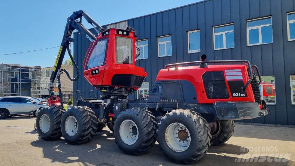 Komatsu 931 XC 원목 하베스터
